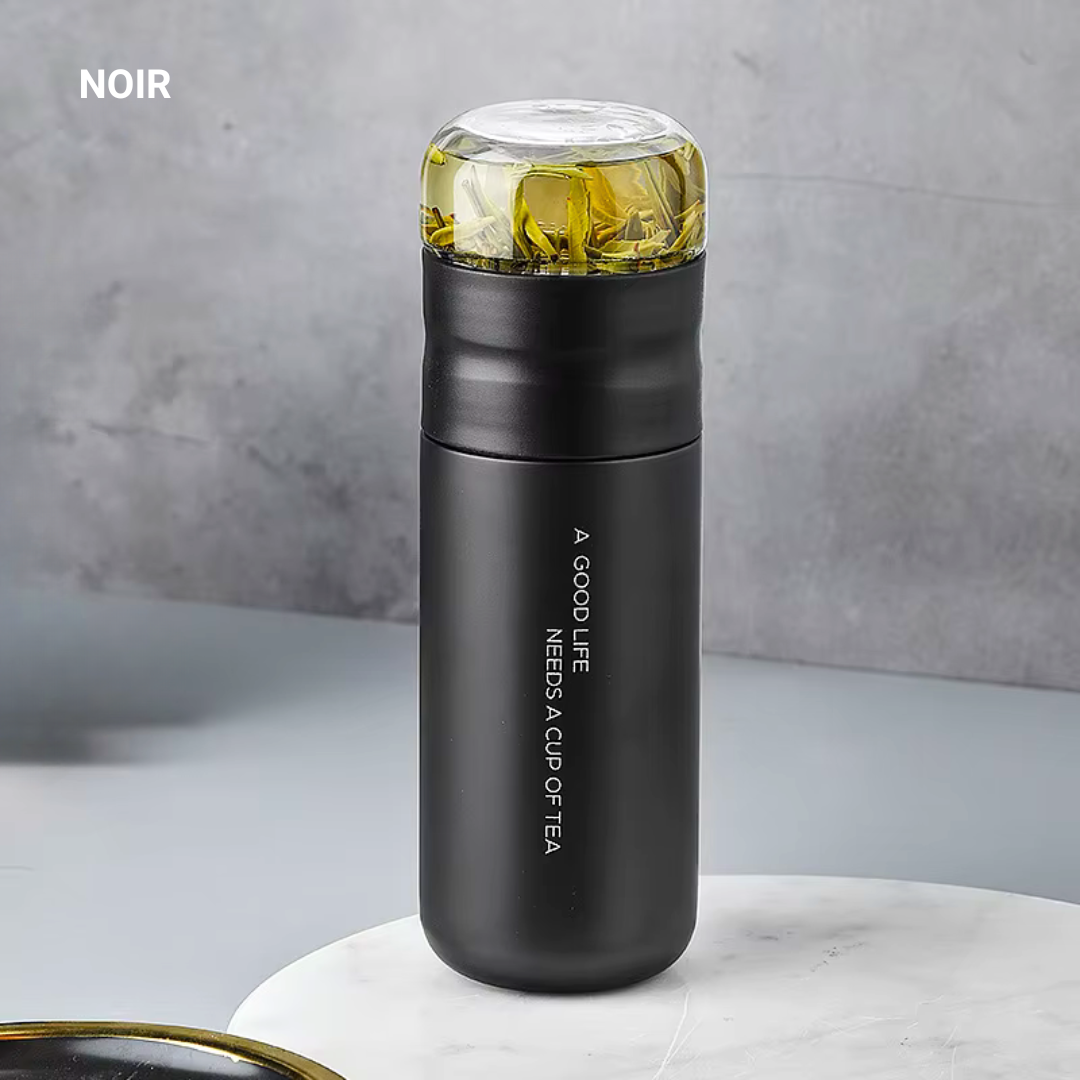 Bouteille isotherme avec infuseur pour Thé et Maté